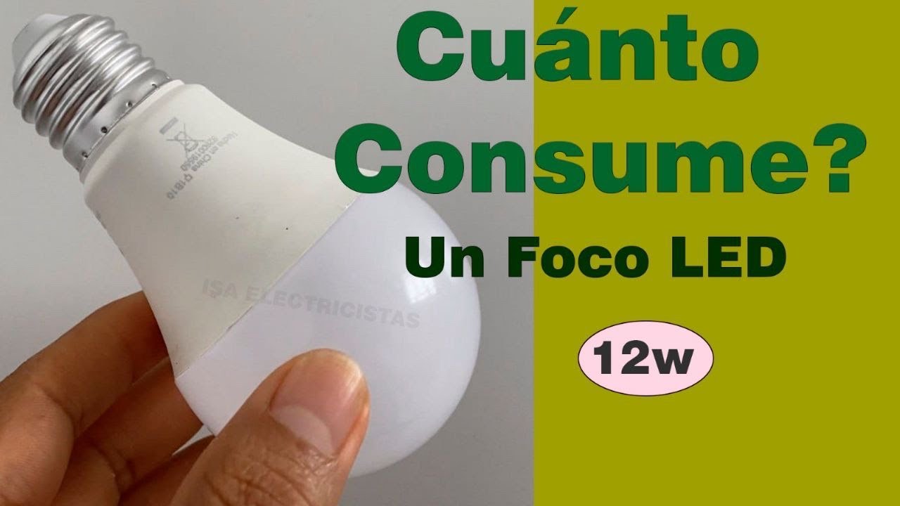 Cuántos watts consumen las lámparas LED y por qué son una buena opción