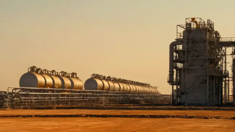 Un obrero ante la inmensidad industrial